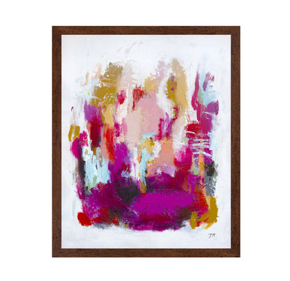 Bright Pink Abstract