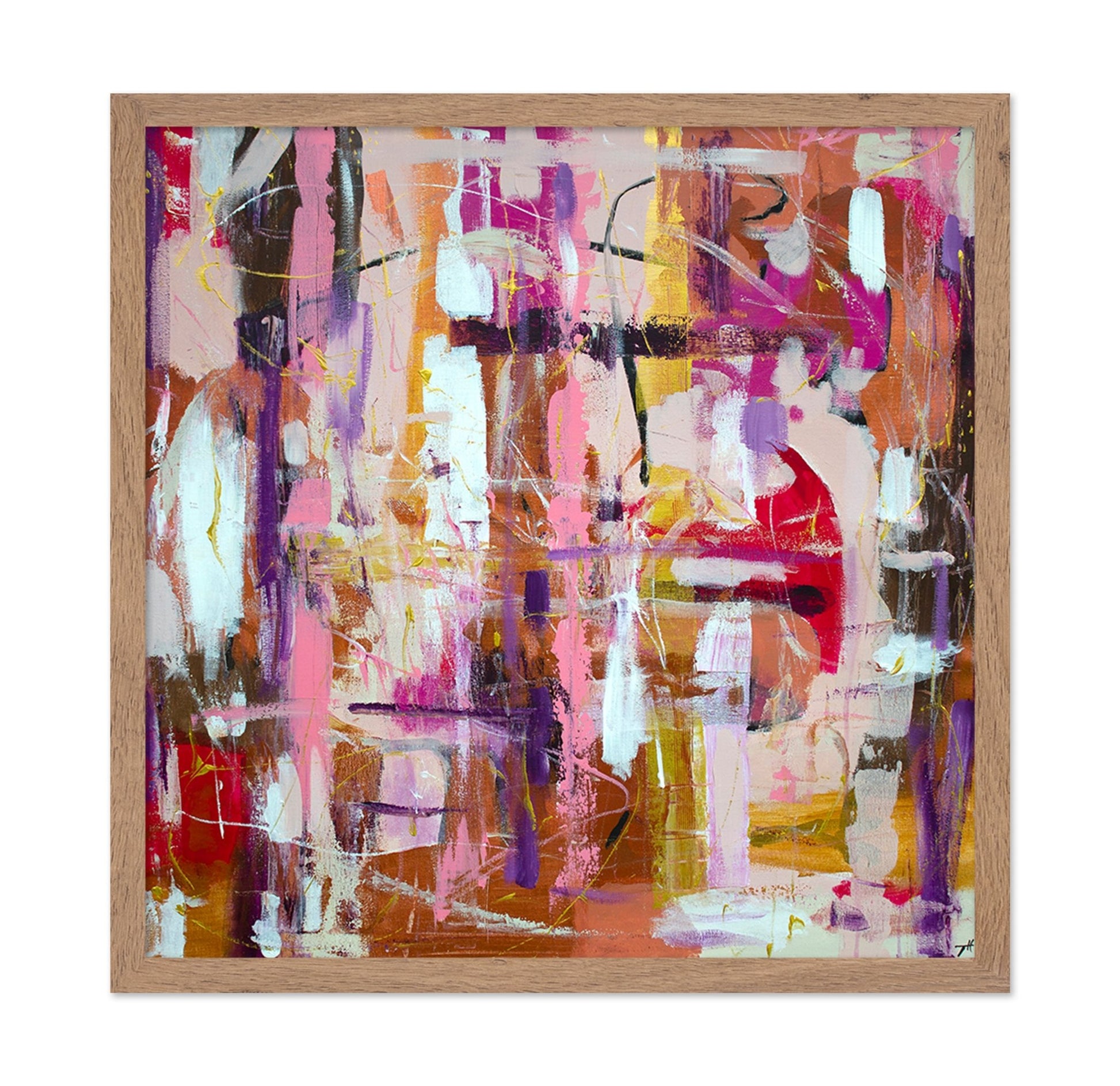 Abstract Color Layers No1
