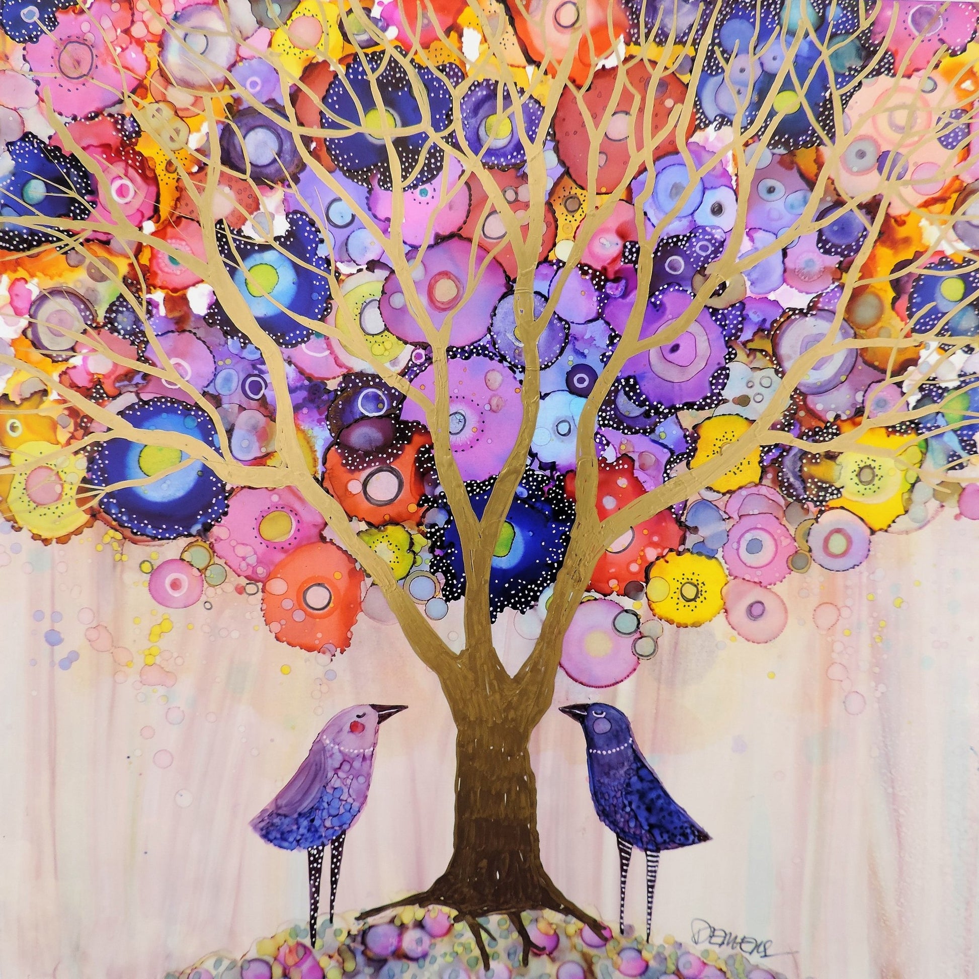 Colorful Tree Birds