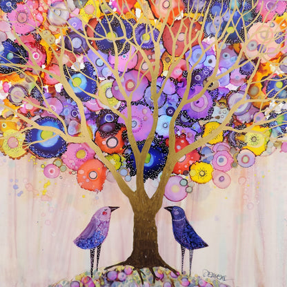 Colorful Tree Birds
