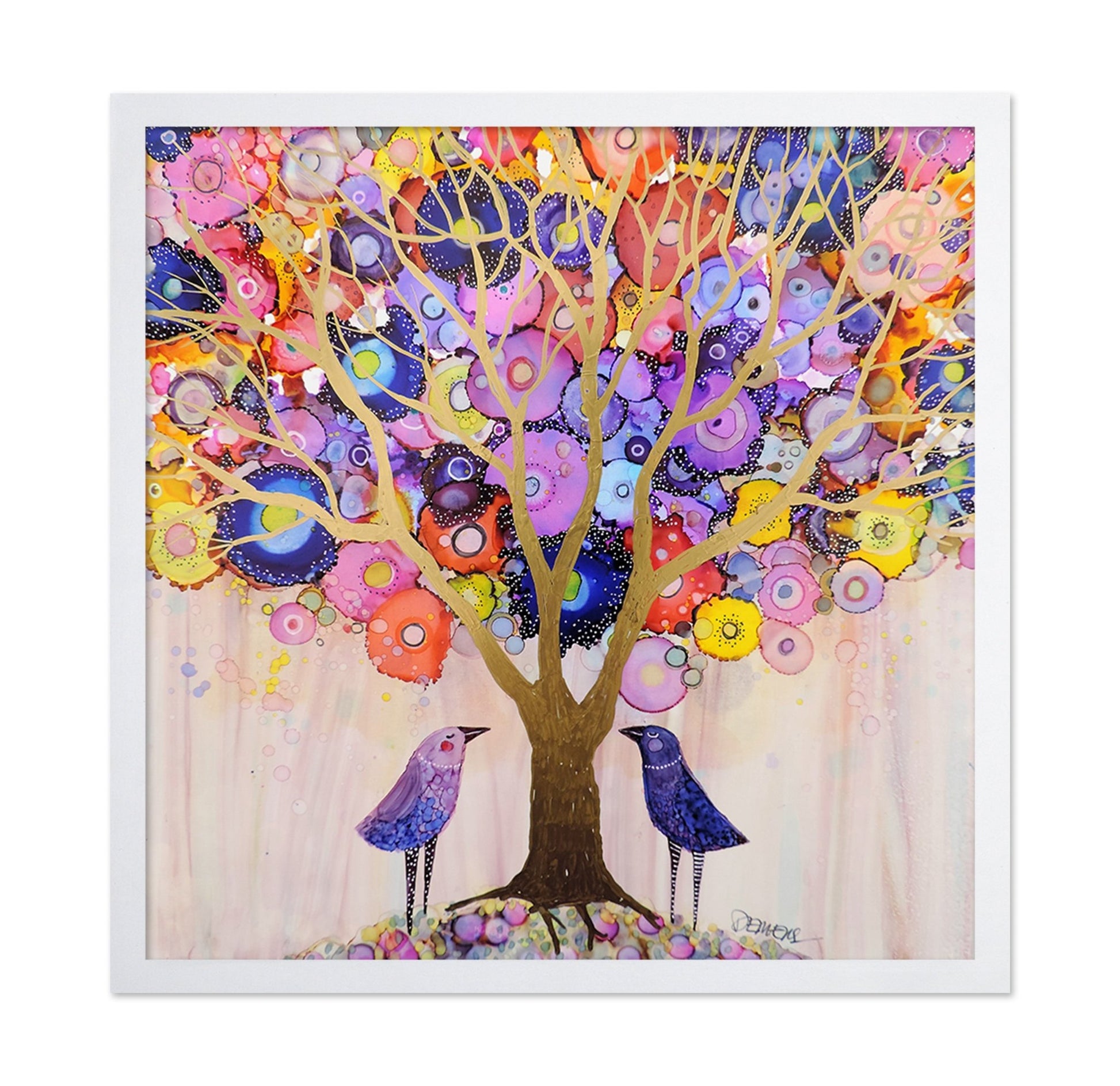 Colorful Tree Birds