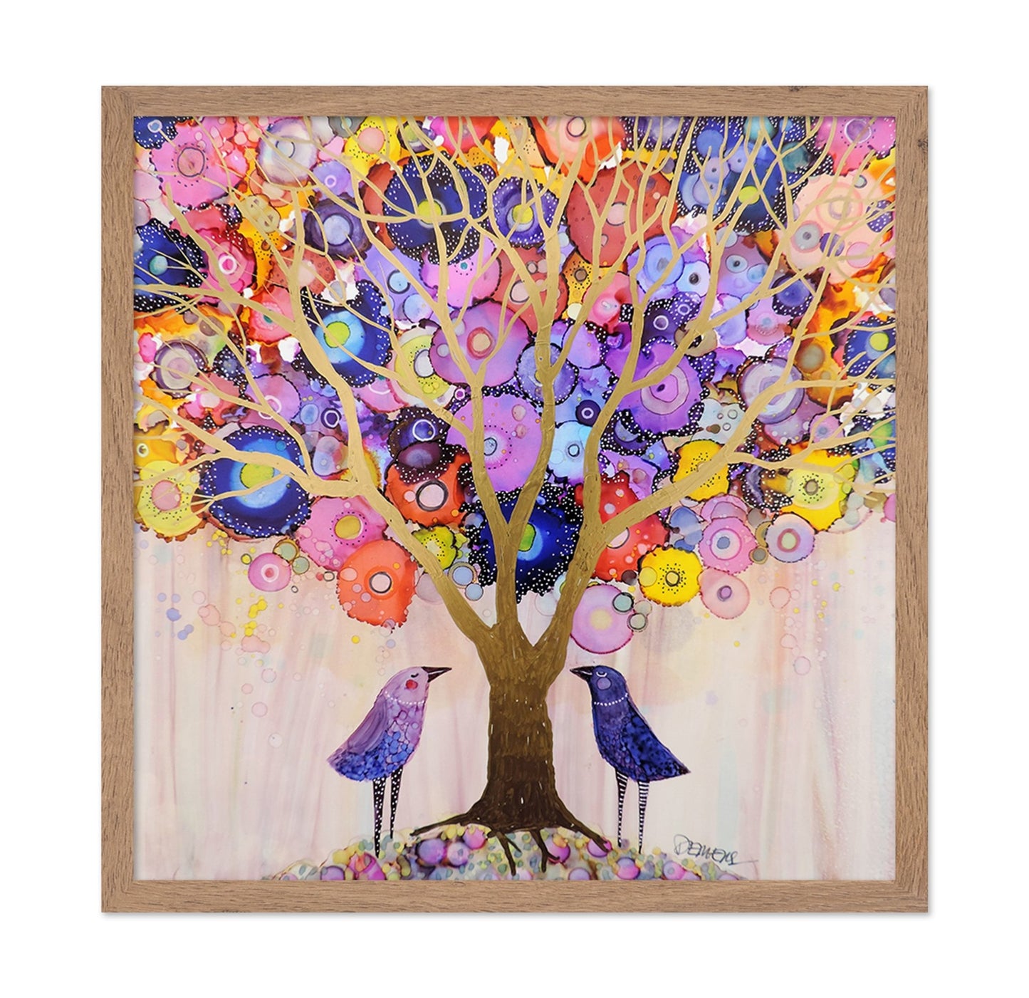 Colorful Tree Birds