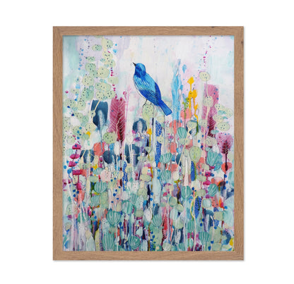 Blue Bird Garden No1