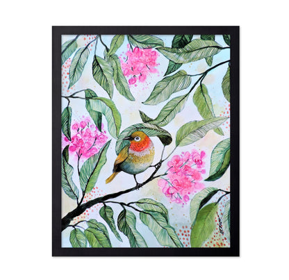 Floral Bird Perch