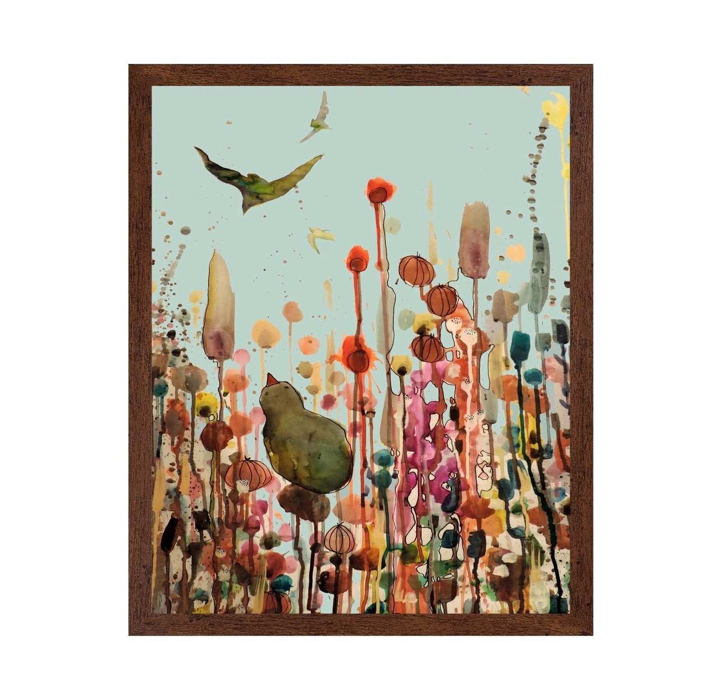 Dreamy Bird Meadow No1