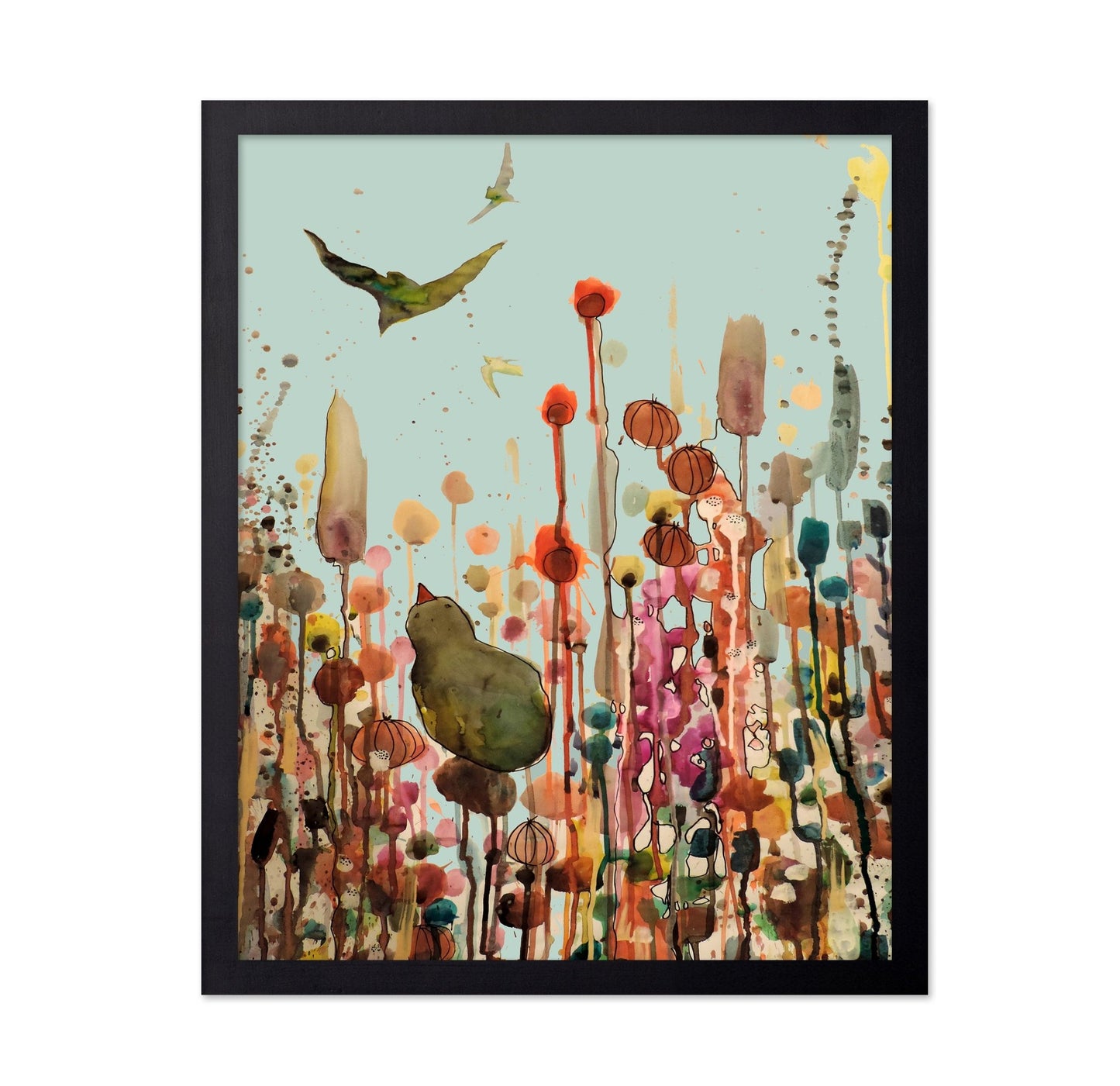 Dreamy Bird Meadow No1