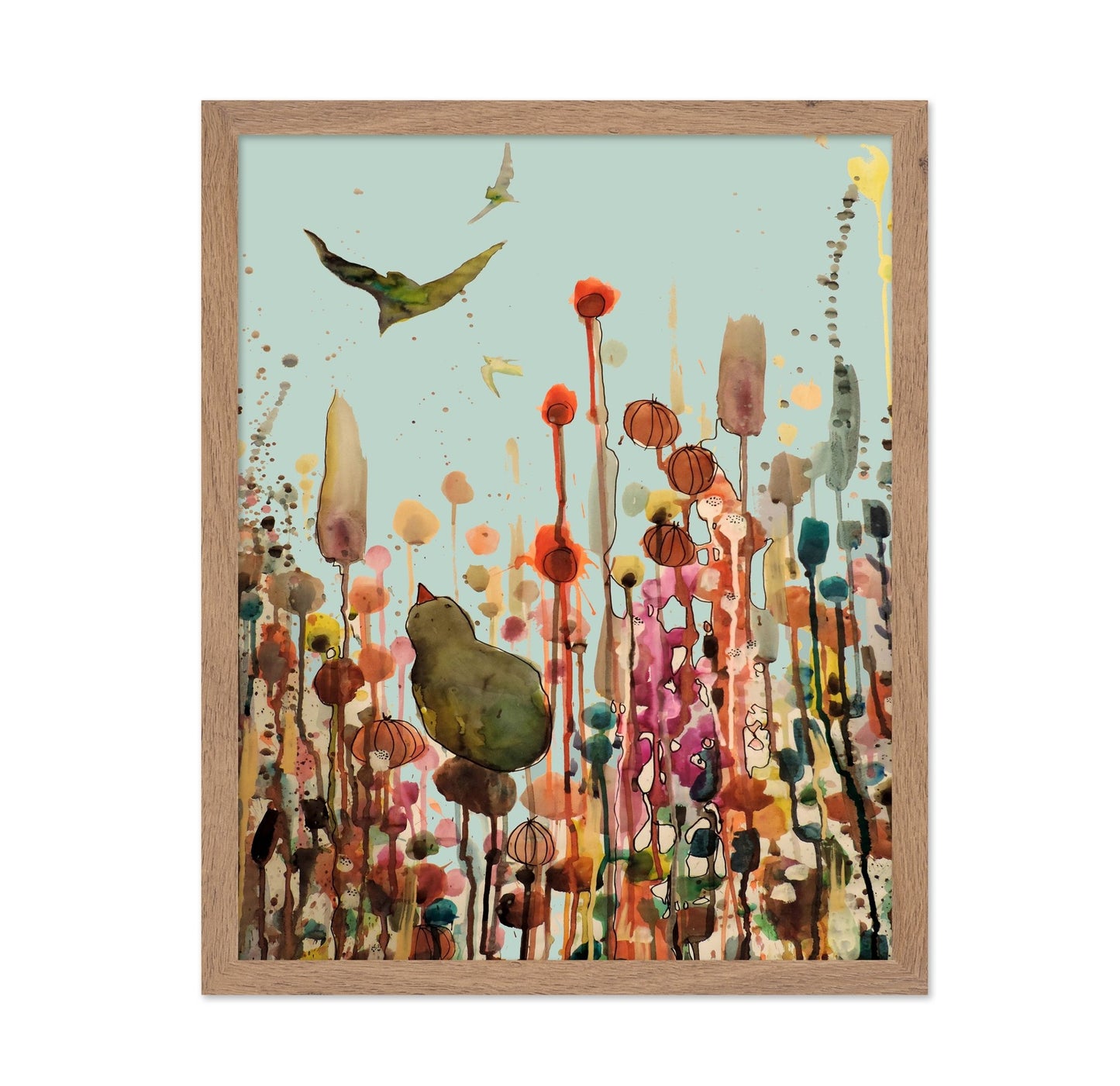 Dreamy Bird Meadow No1