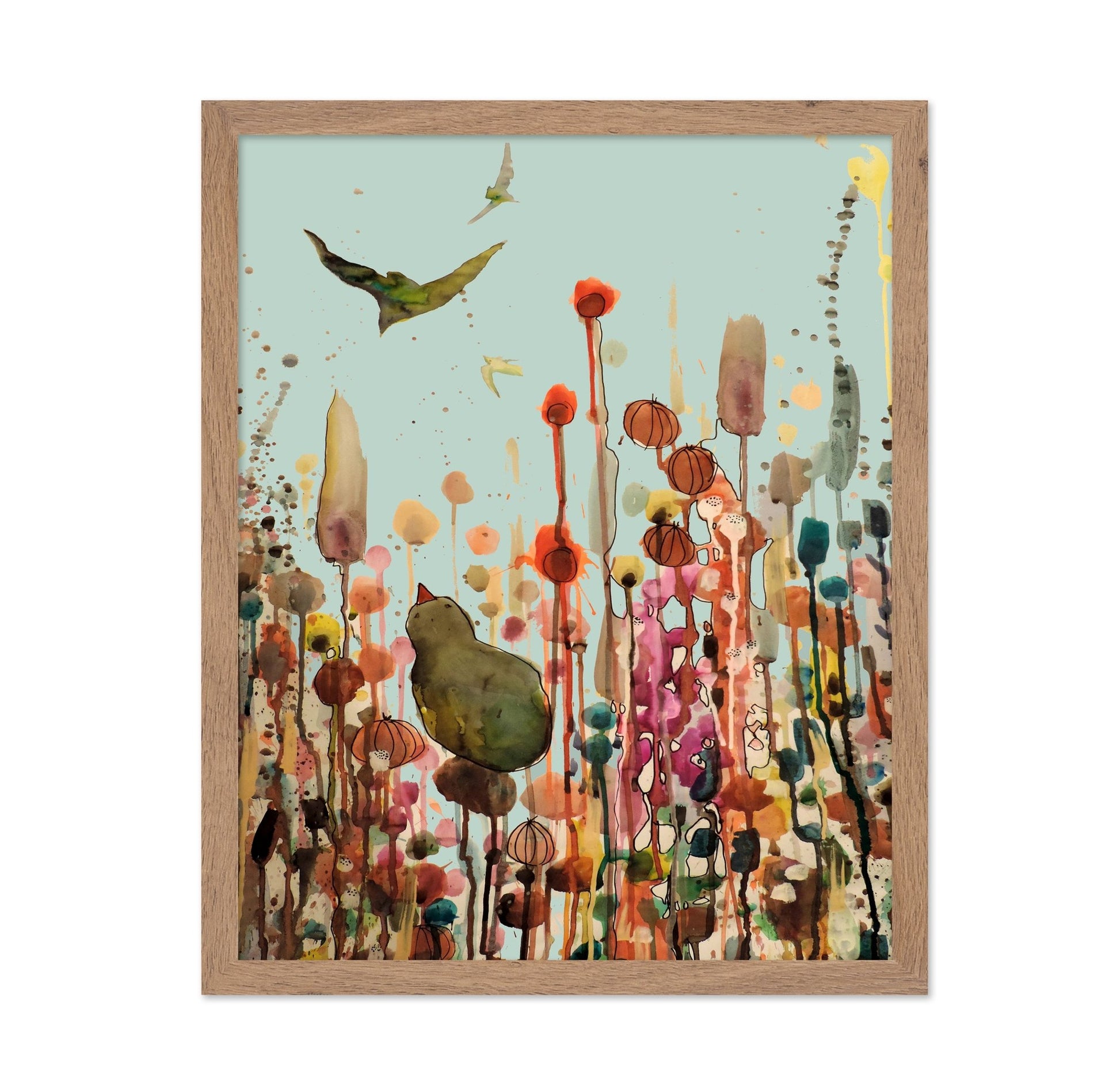 Dreamy Bird Meadow No1