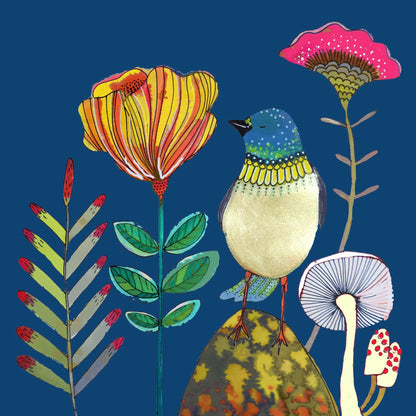 Colorful Bird Garden No1