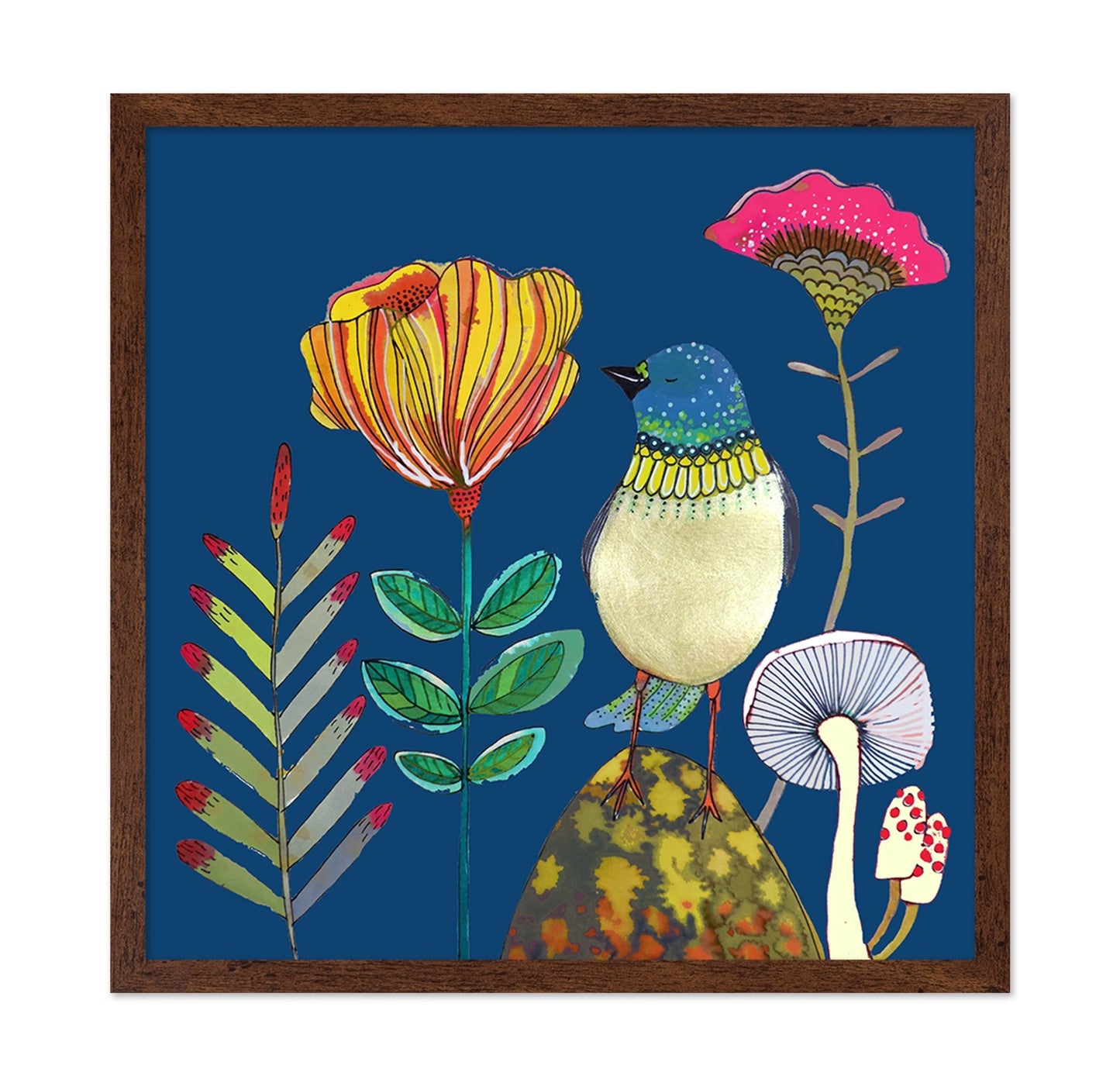 Colorful Bird Garden No1