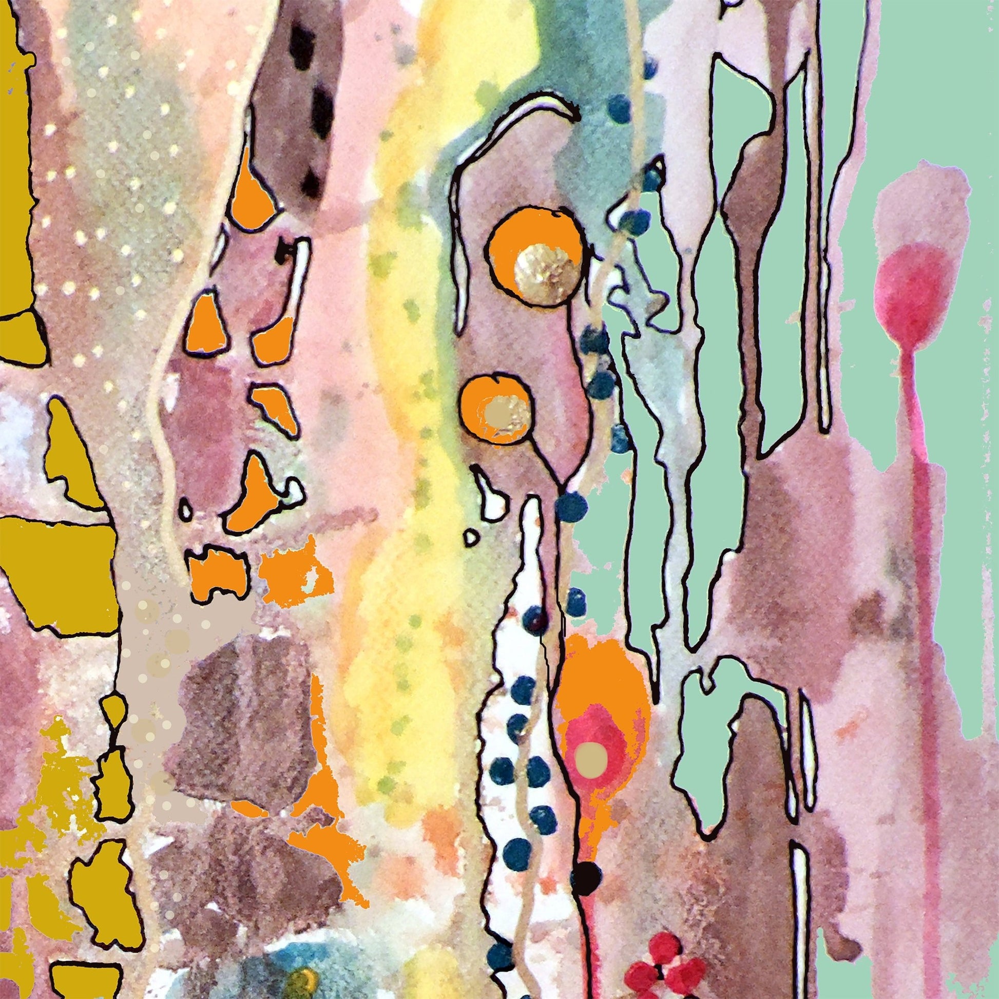 Pastel Flow Forms