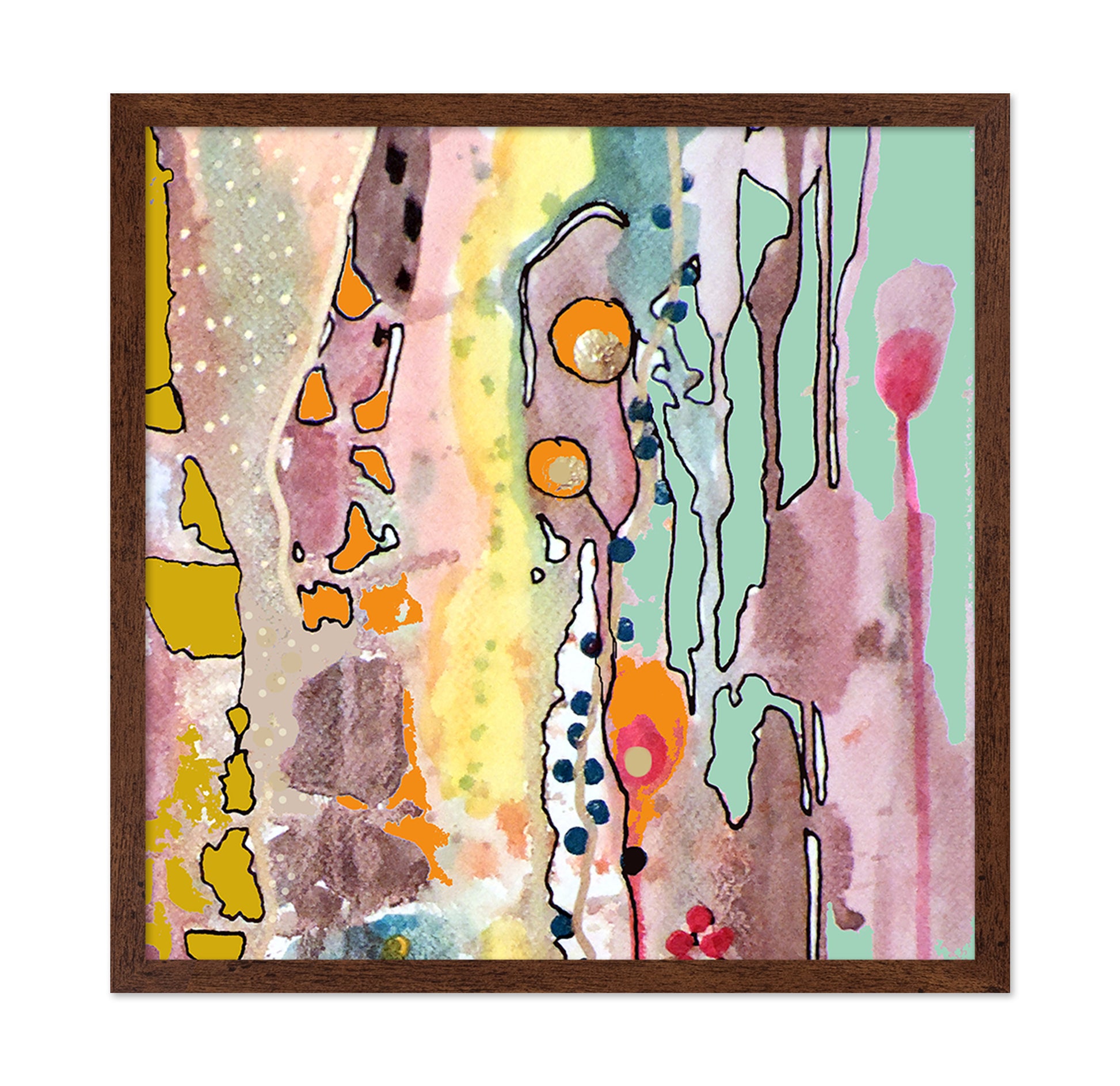 Pastel Flow Forms