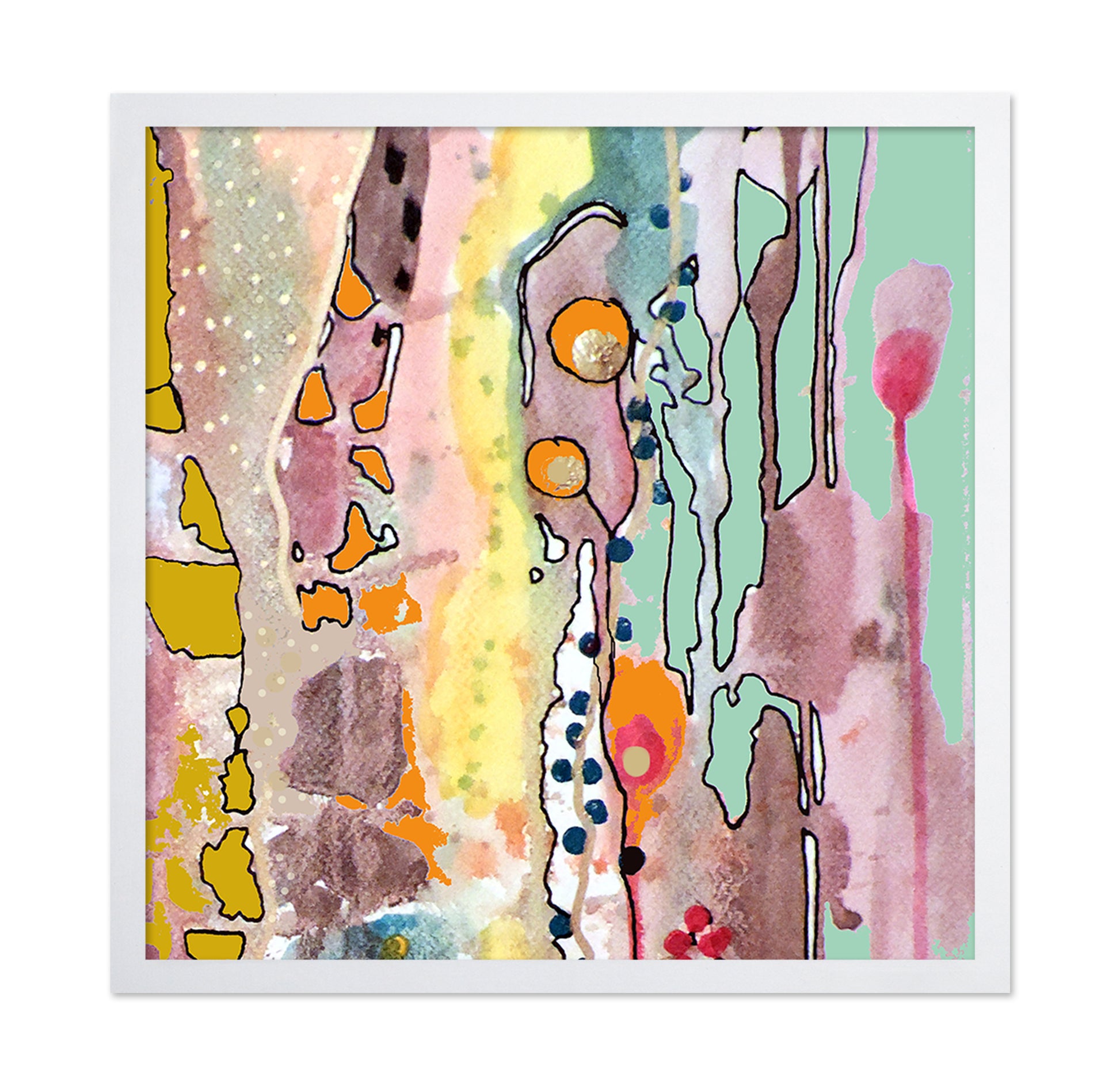 Pastel Flow Forms