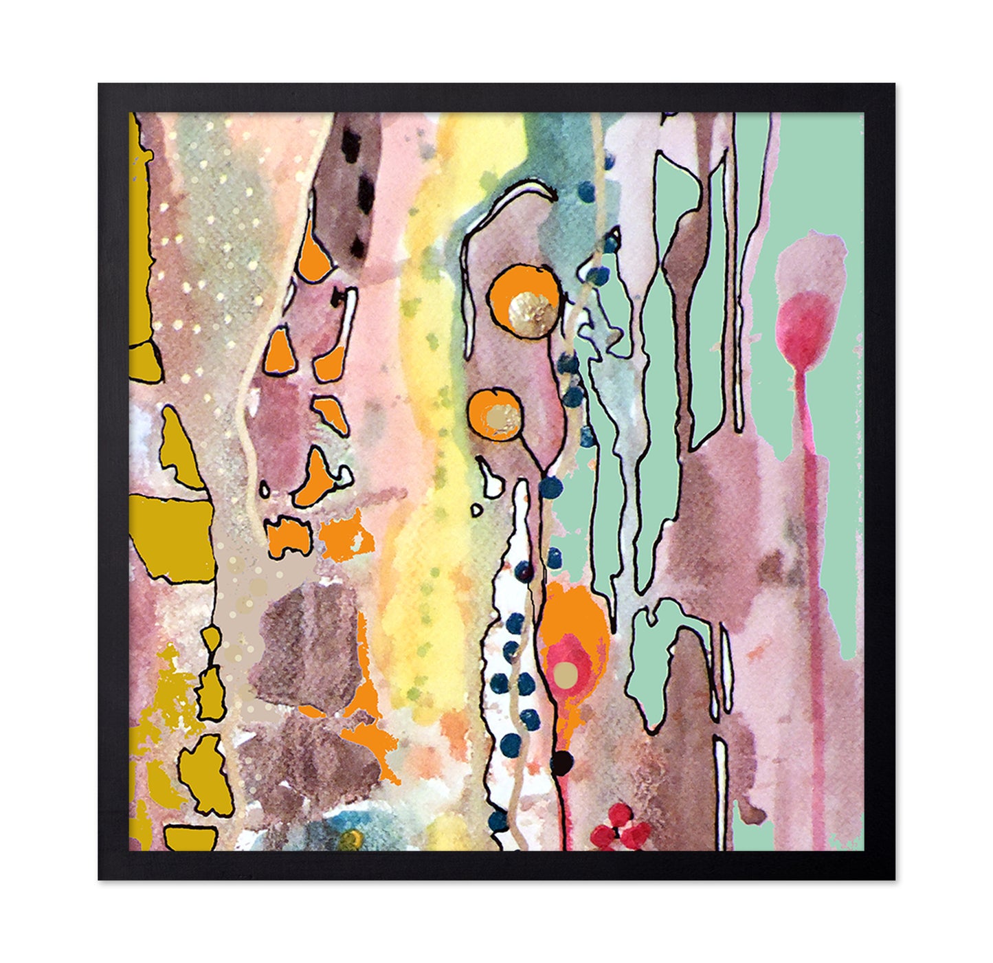 Pastel Flow Forms