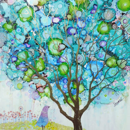 Dreamy Blue Tree