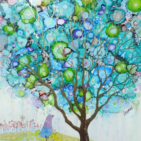 Dreamy Blue Tree