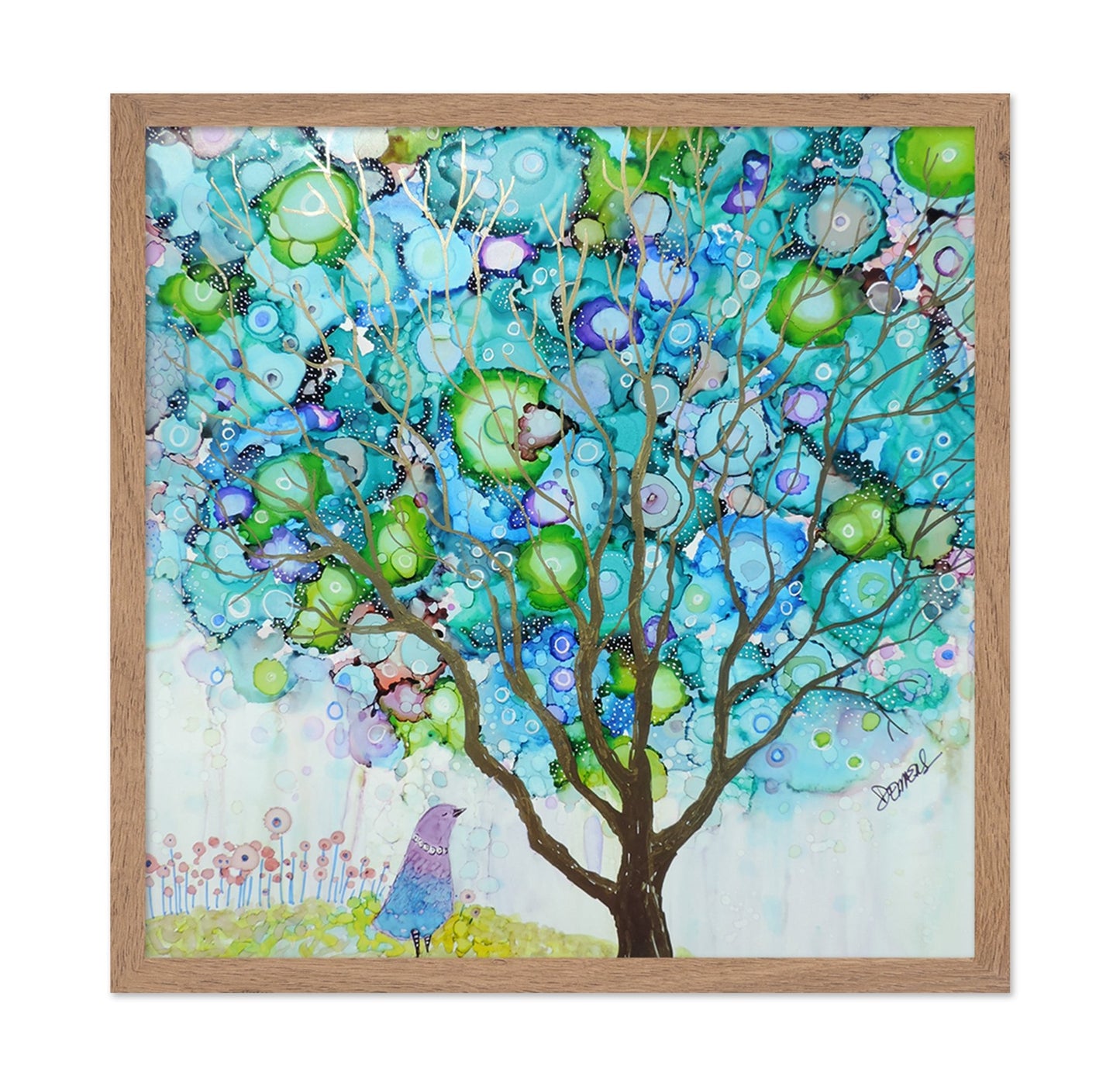 Dreamy Blue Tree