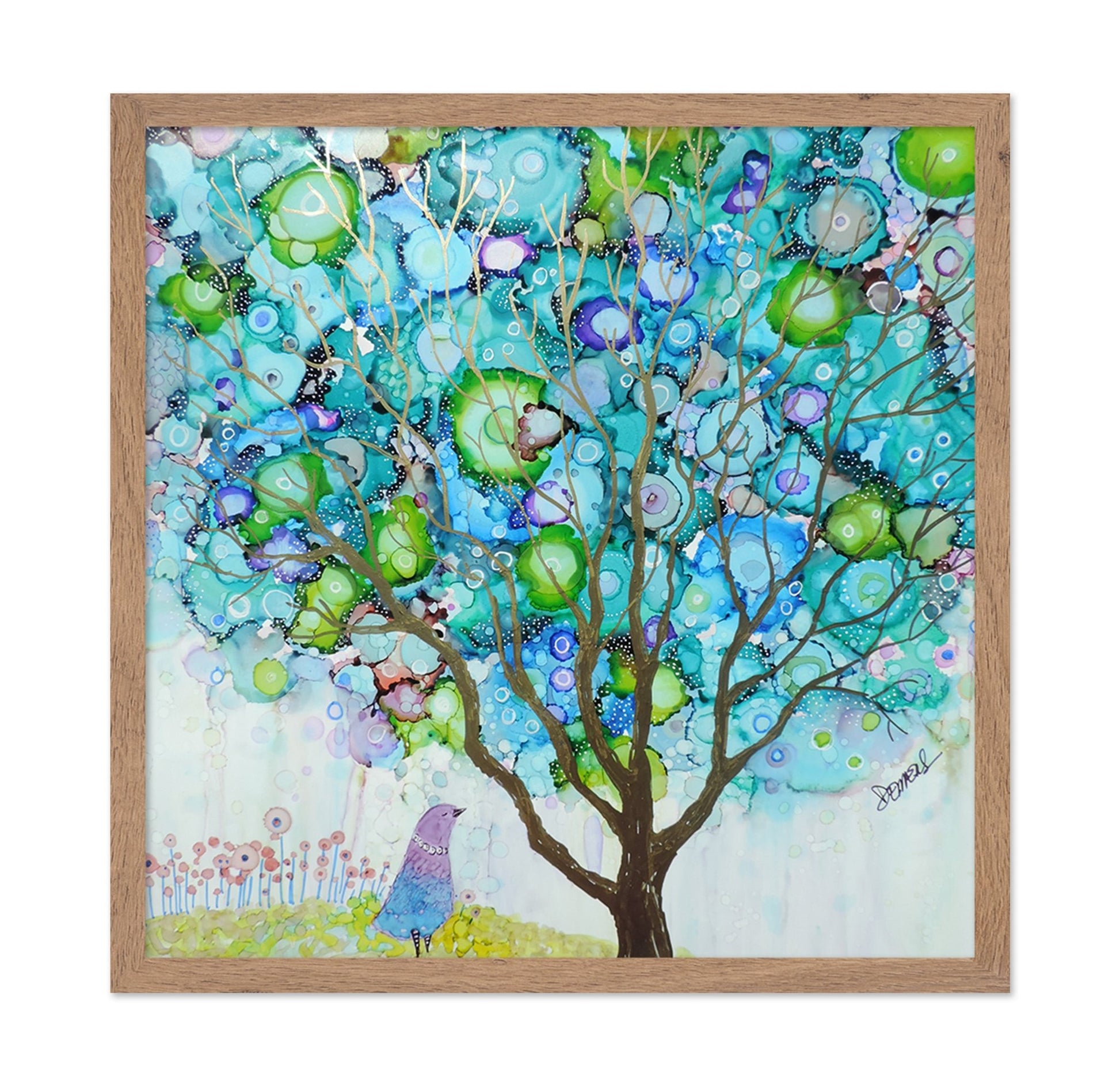 Dreamy Blue Tree