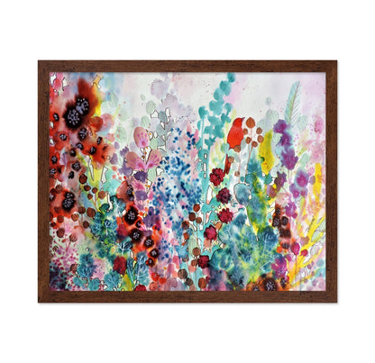 Vibrant Floral Garden No2