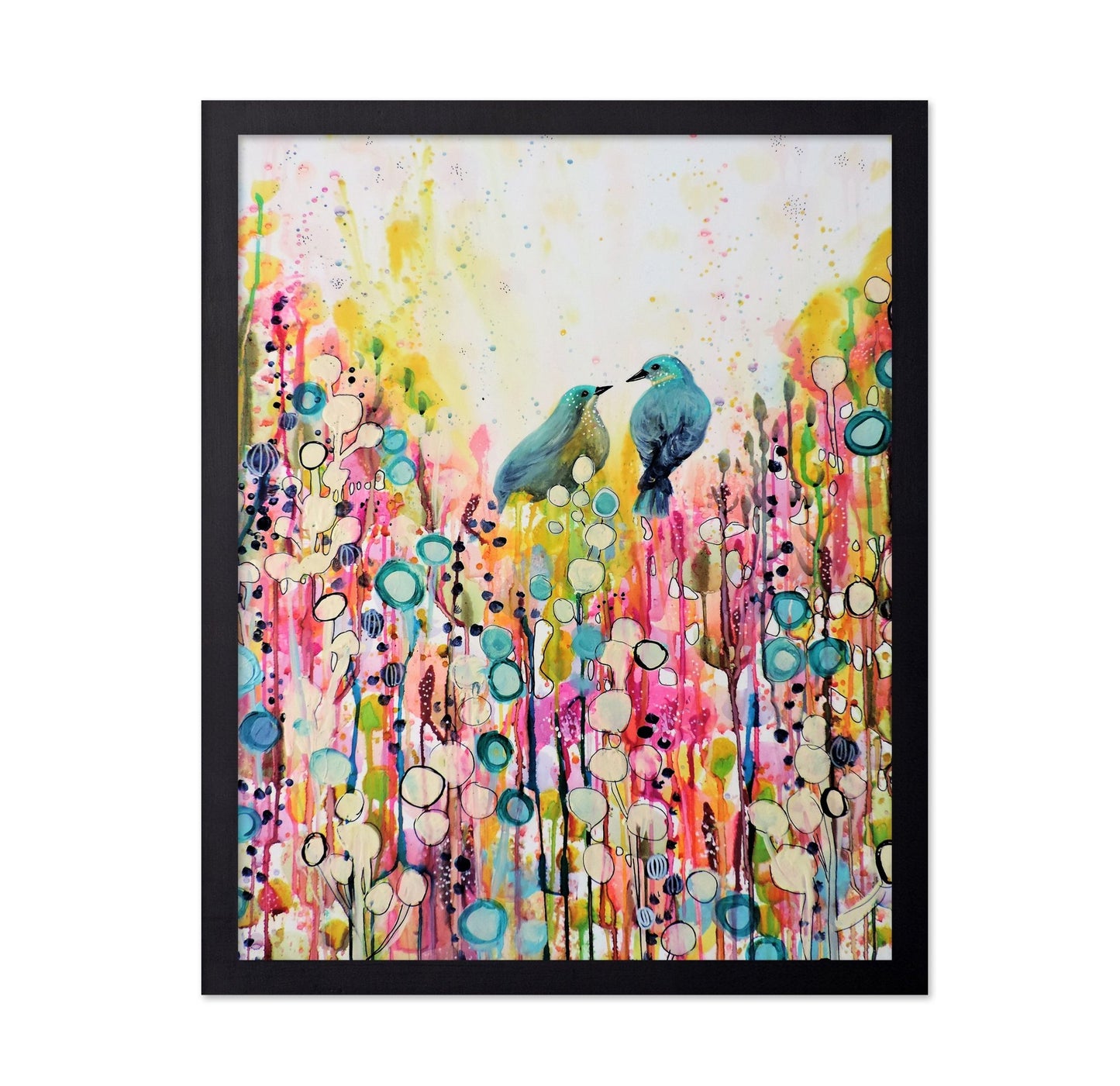 Blue Birds In Bloom No1