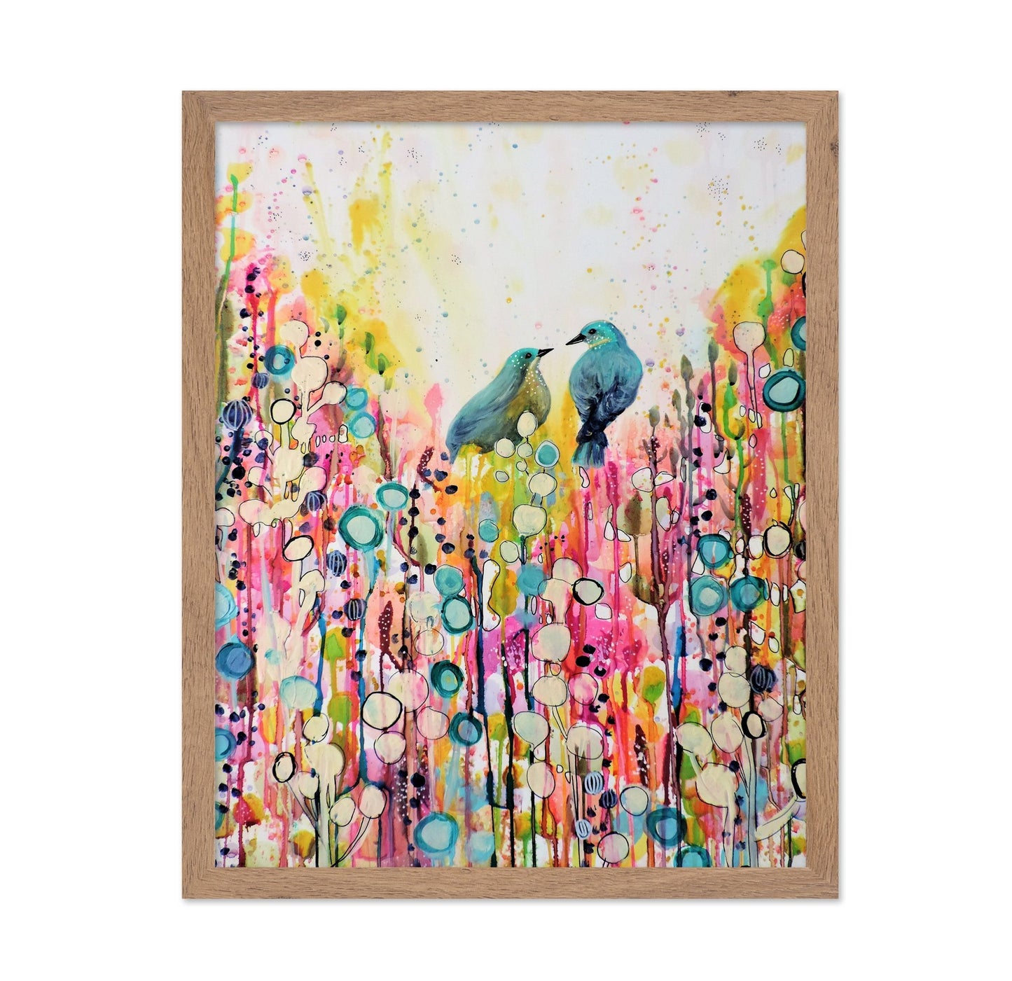 Blue Birds In Bloom No1
