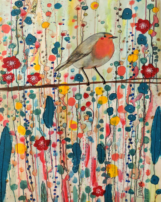 Colorful Bird Garden No2