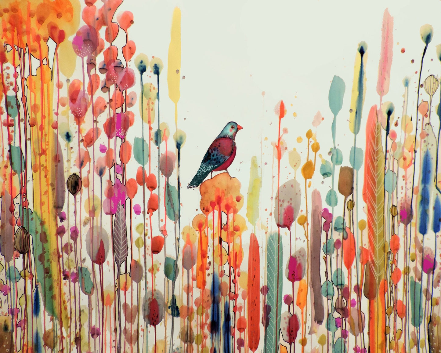 Abstract Bird Field