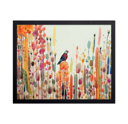 Abstract Bird Field