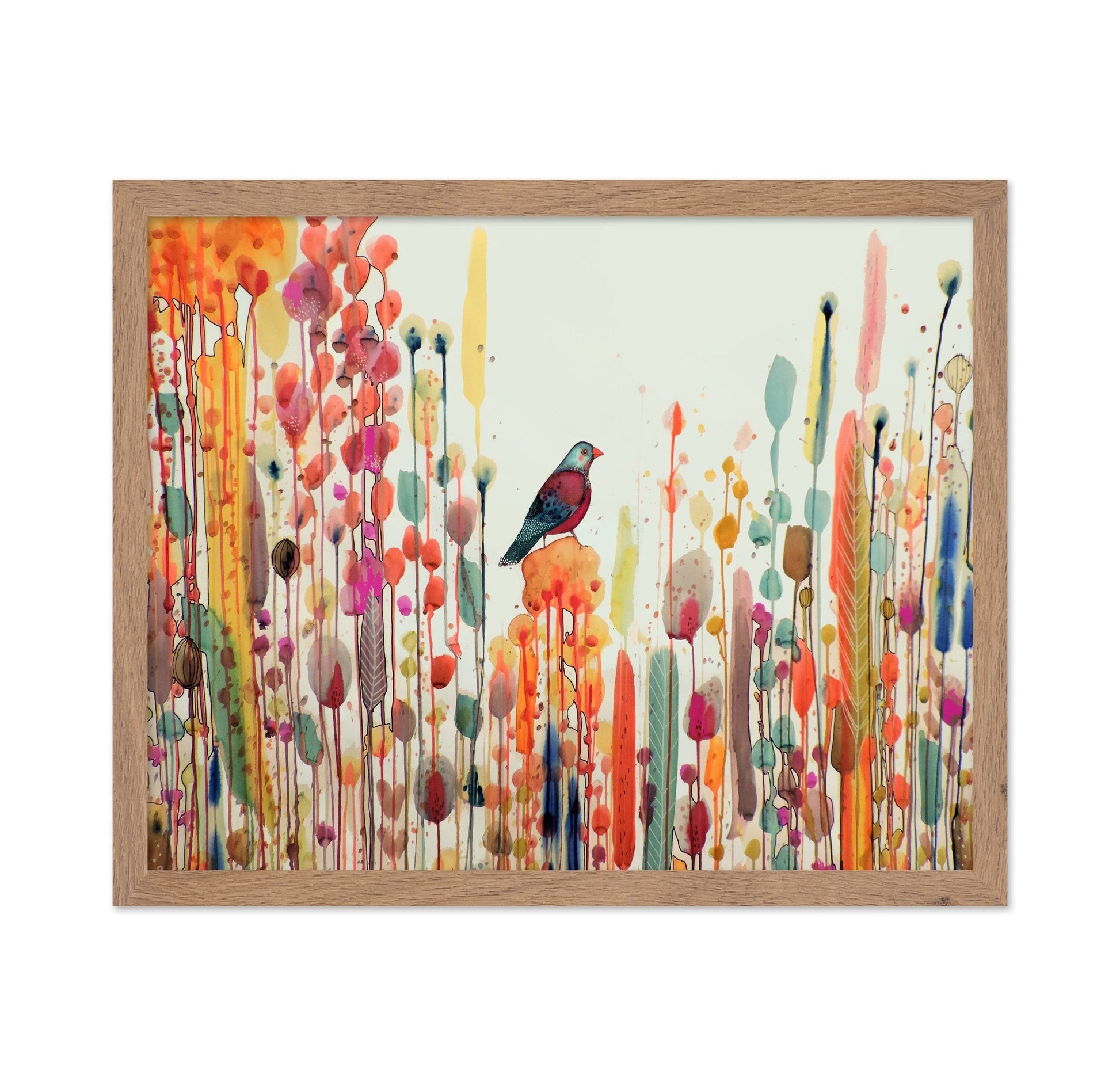 Abstract Bird Field
