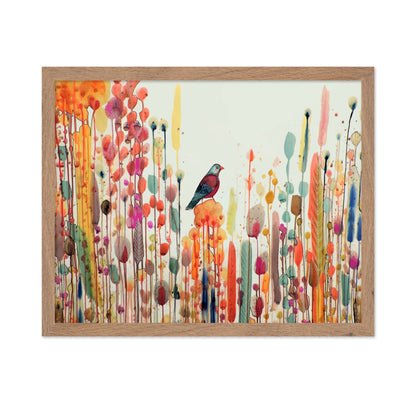 Abstract Bird Field