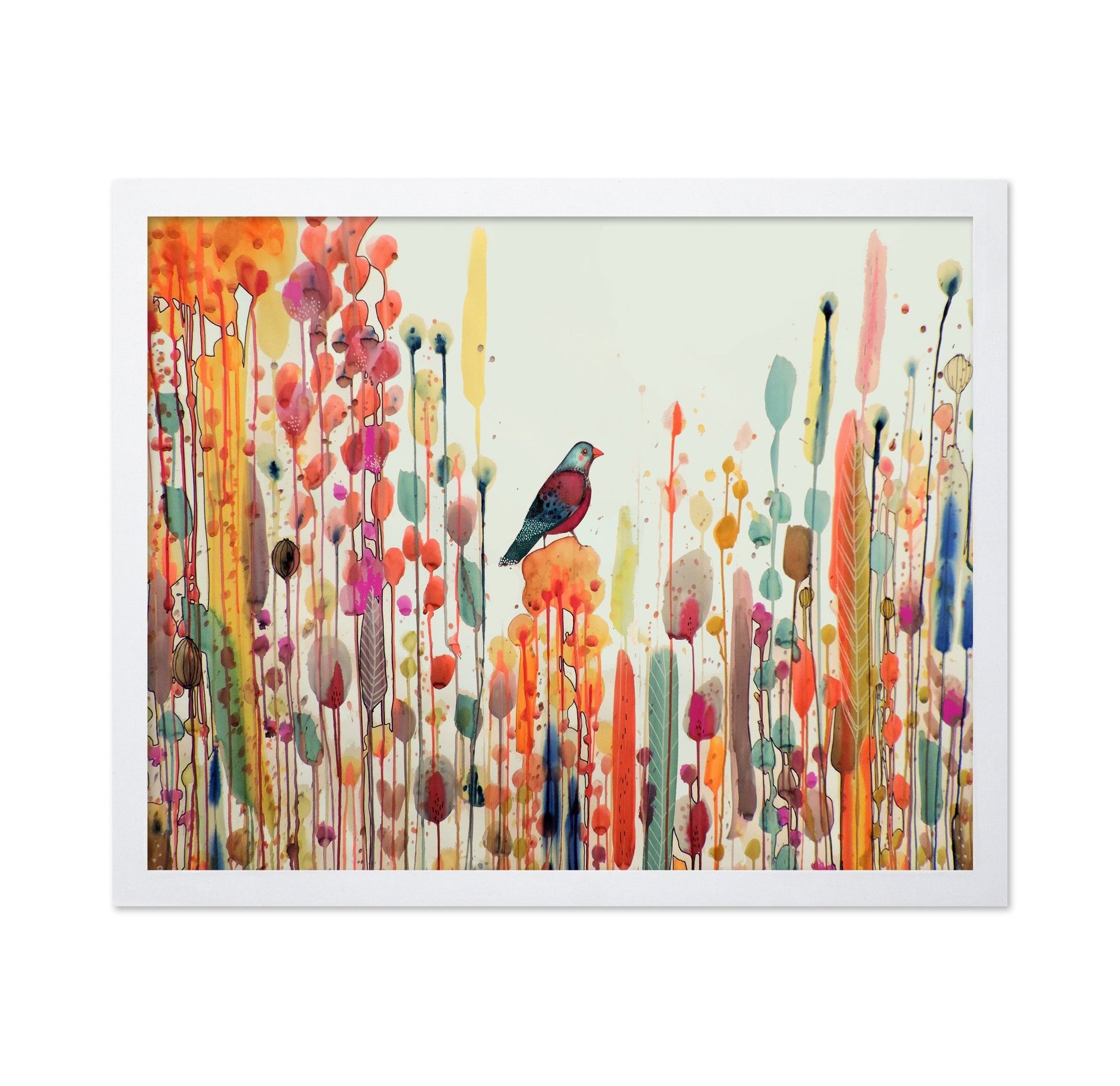 Abstract Bird Field