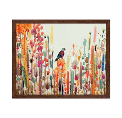Abstract Bird Field
