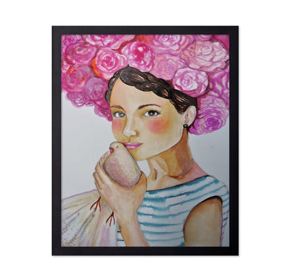 Girl With Dove