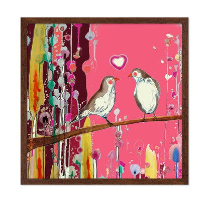 Pink Love Birds