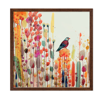 Colorful Bird Meadow No1