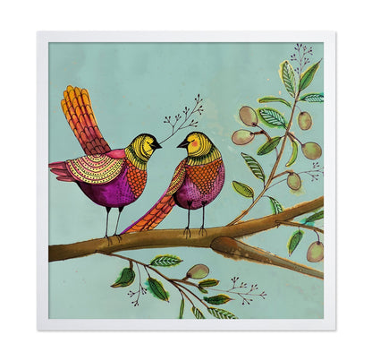Colorful Love Birds No1