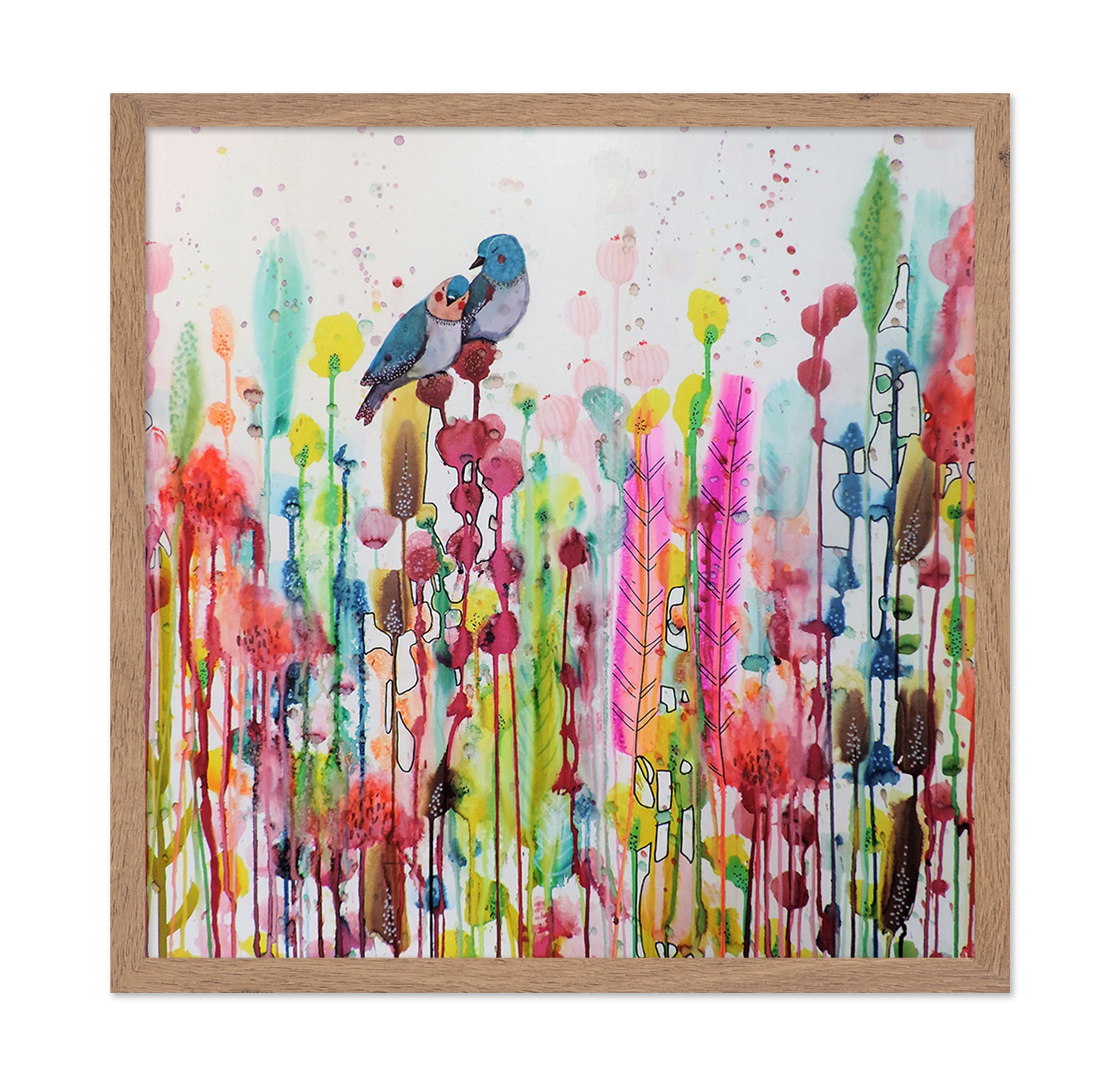 Bird Pair Meadow