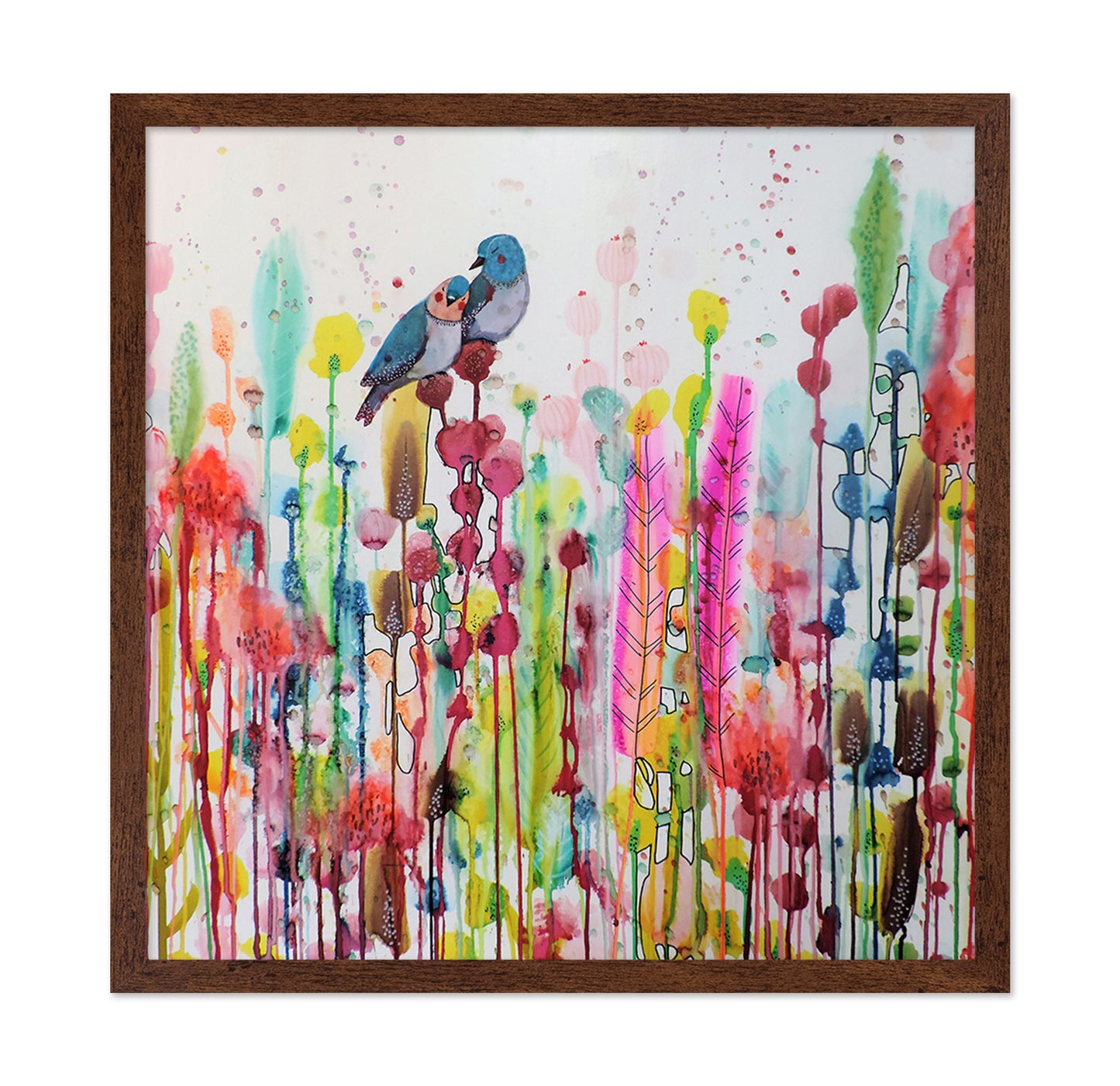 Bird Pair Meadow