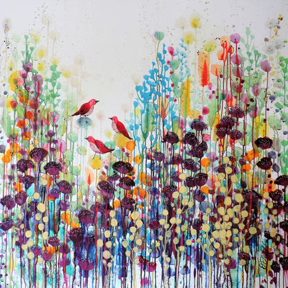 Red Birds Wildflower Garden