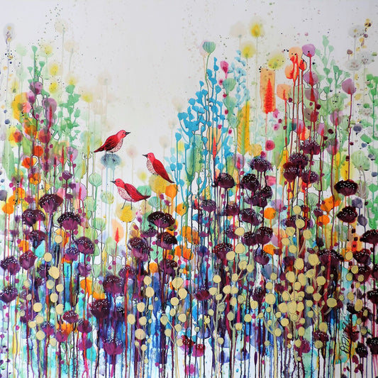 Red Birds Wildflower Garden