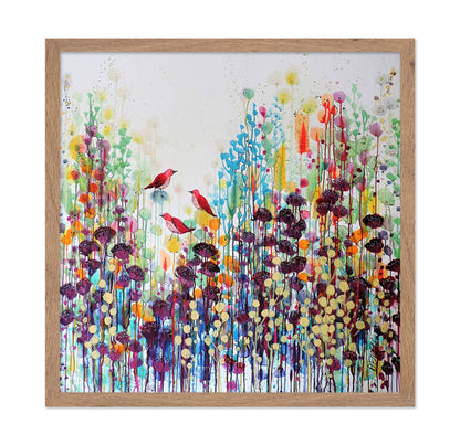 Red Birds Wildflower Garden