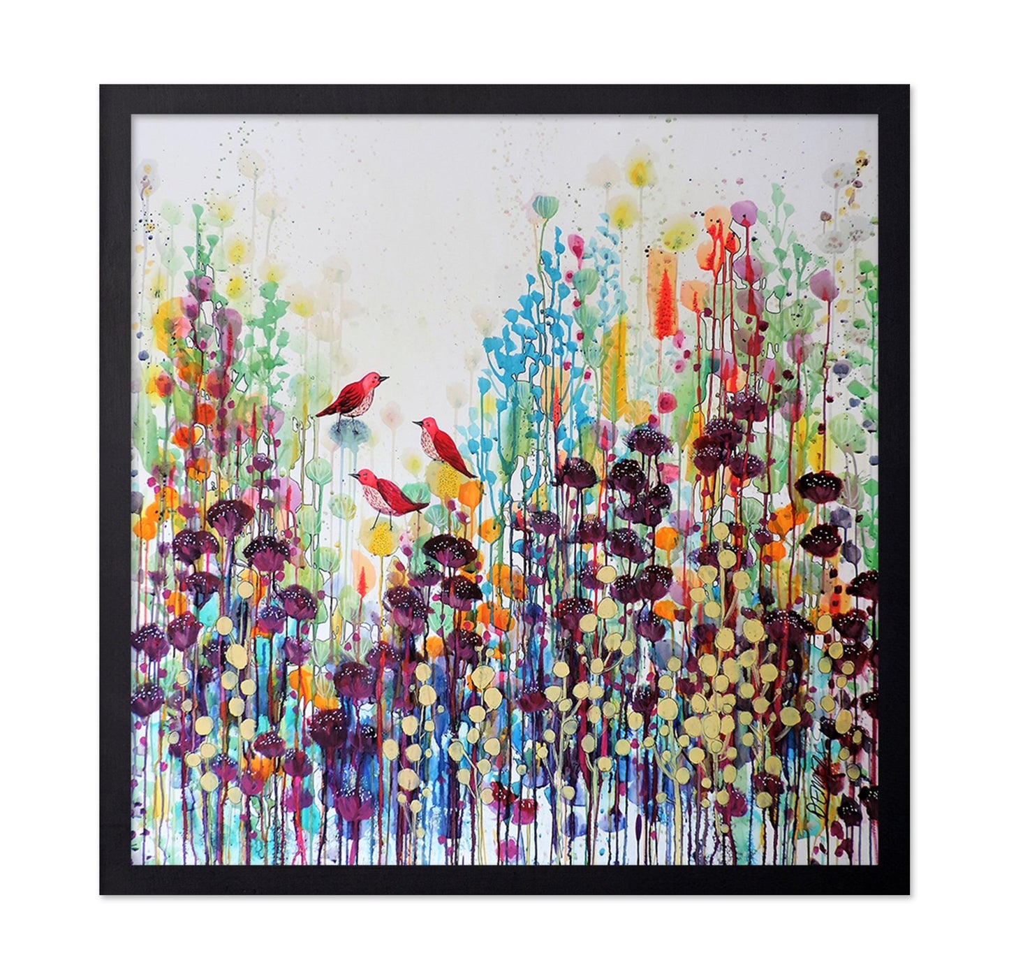 Red Birds Wildflower Garden