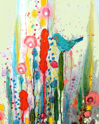 Blue Bird Garden
