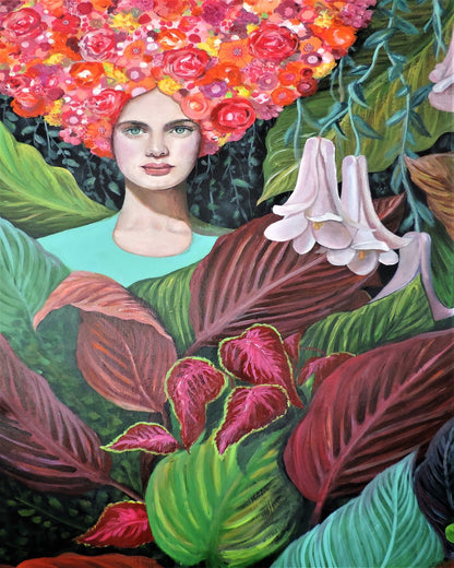 Floral Crown Woman