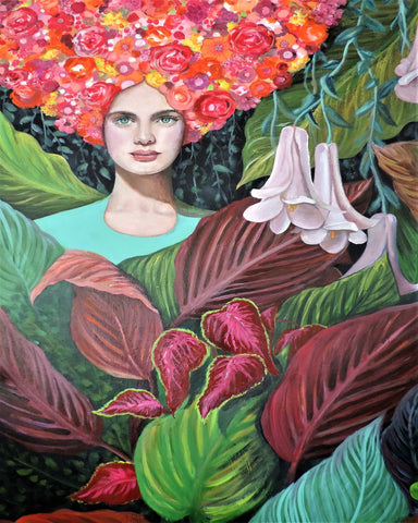 Floral Crown Woman