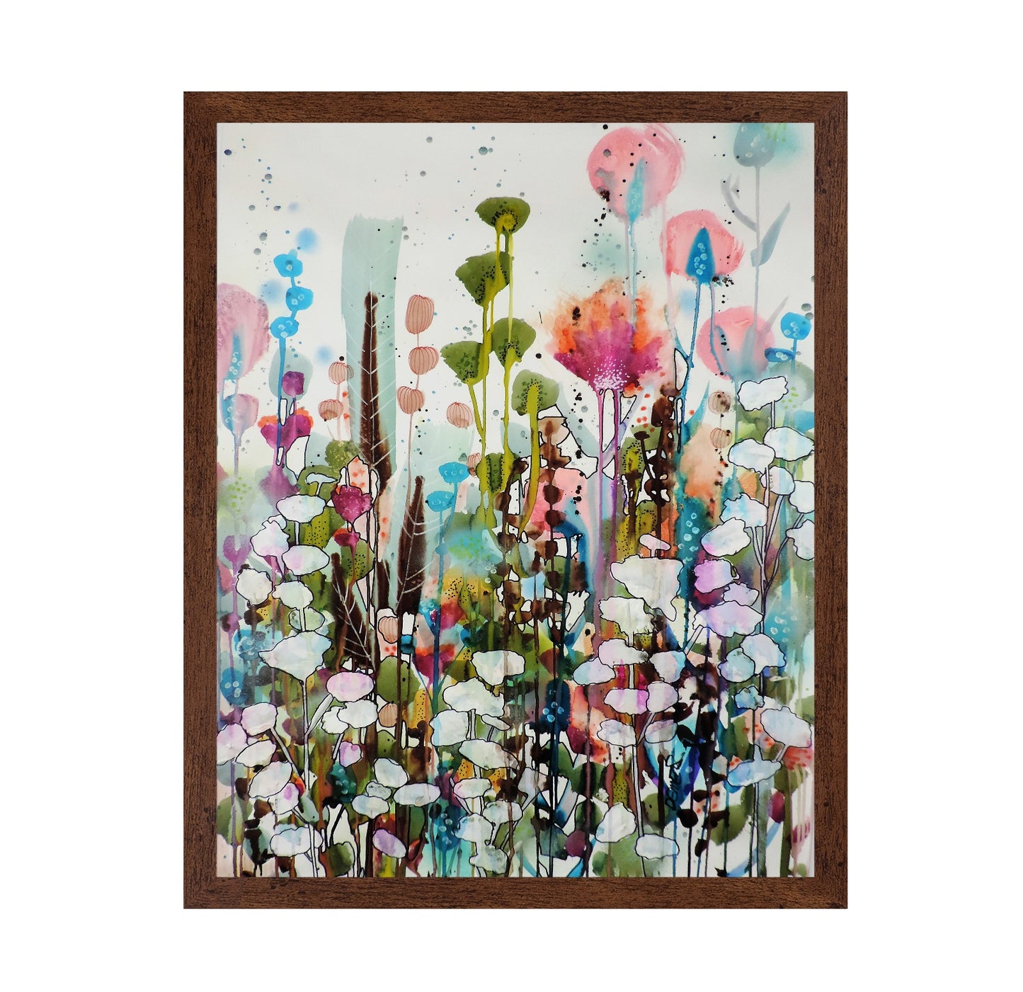 Pastel Wildflower Garden