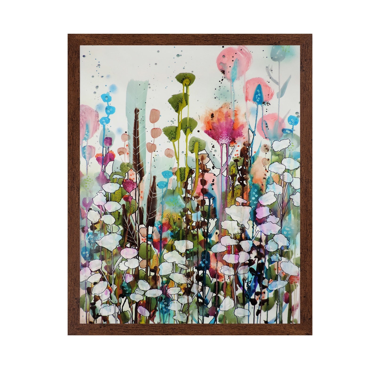 Pastel Wildflower Garden