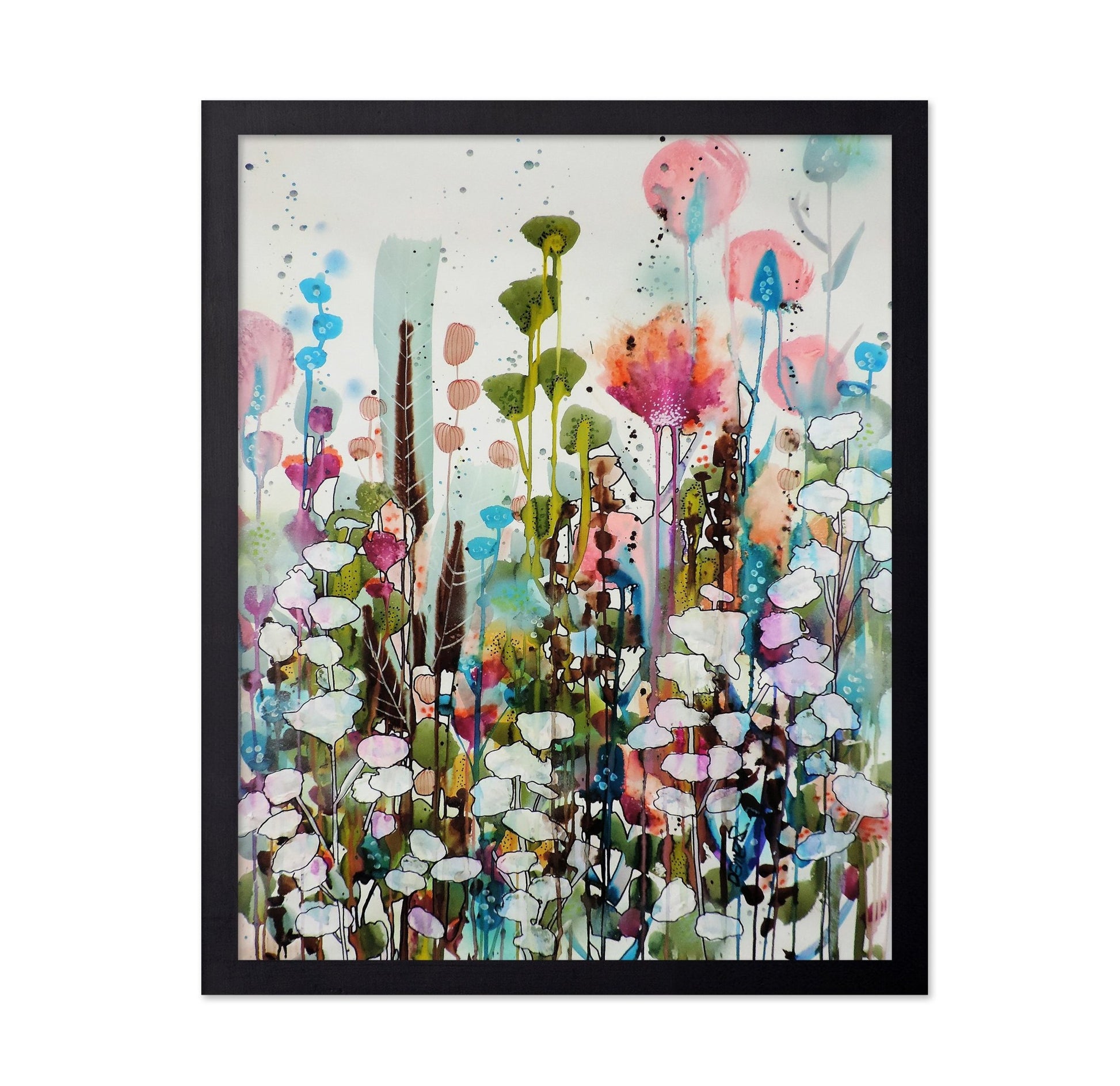 Pastel Wildflower Garden