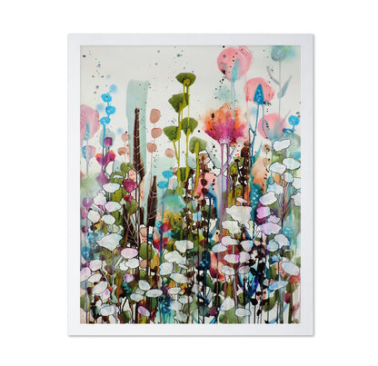 Pastel Wildflower Garden