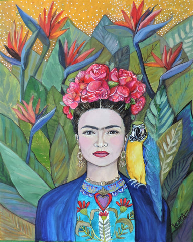 Tropical Frida Portrait